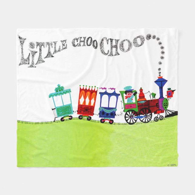 Couverture Polaire Little Choo Choo (Devant (Horizontal))