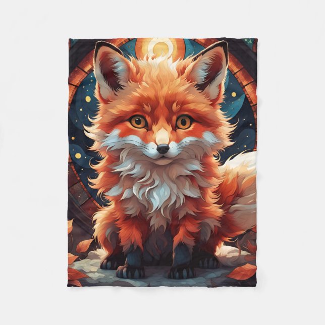 Couverture Polaire Little Fox (Devant)