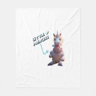 Couverture Polaire Little Princess