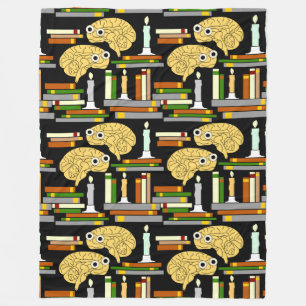 Couverture Polaire Livres et bougies du cerveau