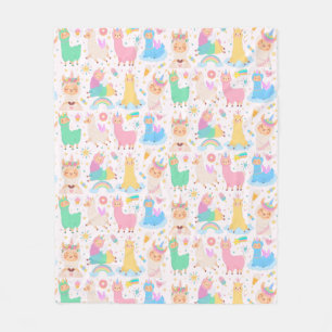 Couverture Polaire Llamas
