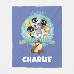 Couverture Polaire Logo Baby LOONEY TUNES™ C'est fini les amis