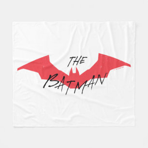 Couverture Polaire Logo Batman manuscrit de chaume