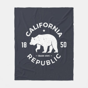 Couverture Polaire Logo de Californie  L'État d'Or