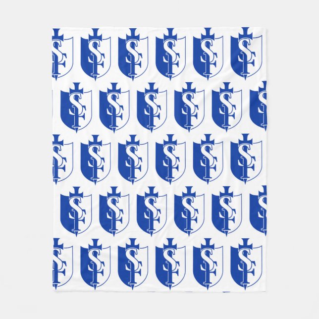 Couverture Polaire Logo St. Frederick (Devant)