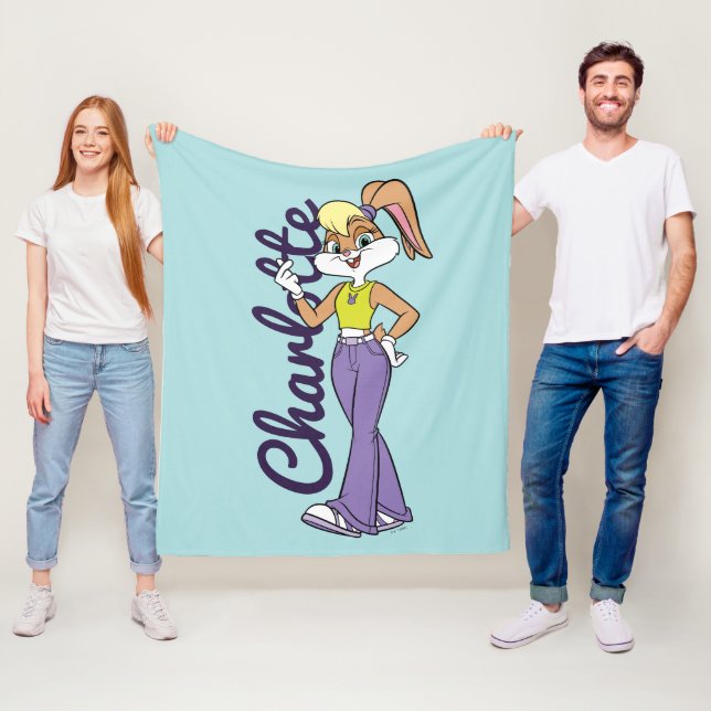 Couverture Polaire Lola Finger Heart (En situation)