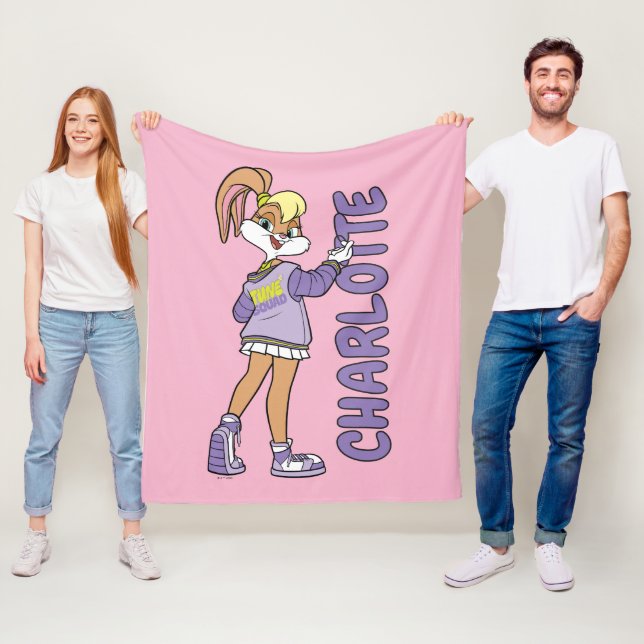 Couverture Polaire Lola TUNE SQUAD™ Varsity Heart (En situation)