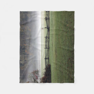 Couverture Polaire Lone Bull Elk le matin Mist