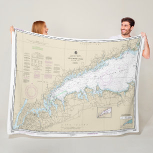 Couverture Polaire Long Island Sound Western Part Carte marine
