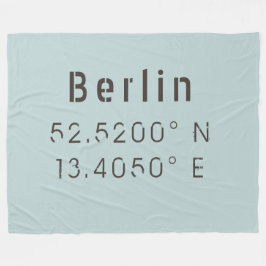 Couverture Polaire Longitude de la Latitude de Berlin