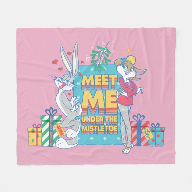 Couverture Polaire LOONEY TUNES™ | Rencontrez-moi sous la souris (Devant (Horizontal))