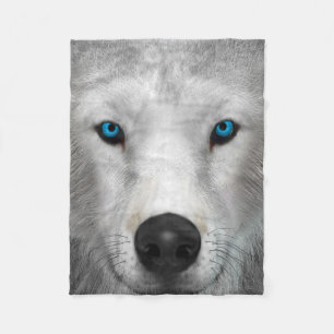 Couverture Polaire Loup Arctique
