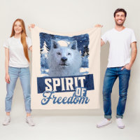 Loup Arctique Esprit de liberté Création faunique