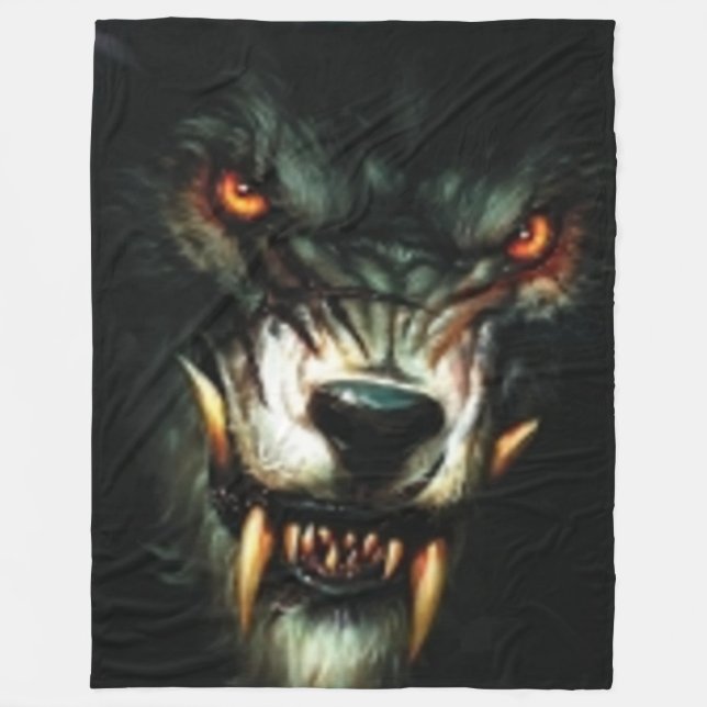 COUVERTURE POLAIRE LOUP-GAROU (Devant)