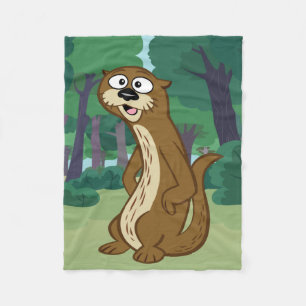Couverture Polaire Loutre de Rick   Reggie de garde forestière