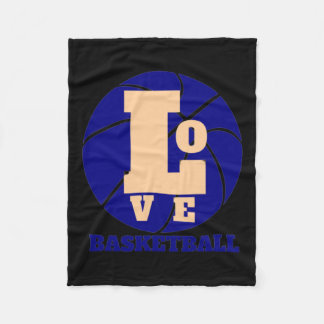 Couverture Polaire Love Basketball 3