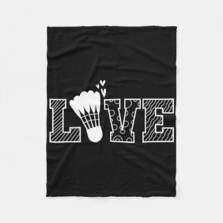 Couverture Polaire Love Shuttle Dminton Racket