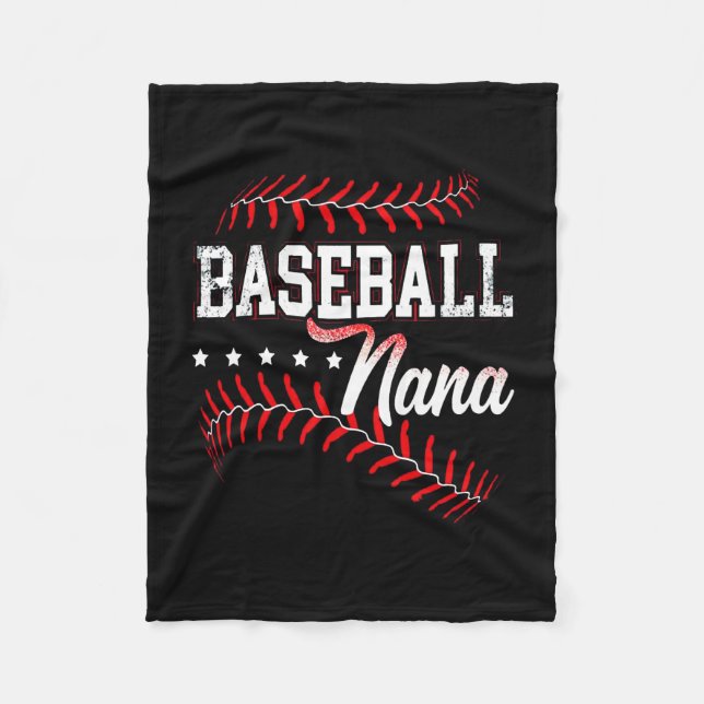 Couverture Polaire Lover de baseball| Mon Joueur favori m'appelle Nan (Devant)