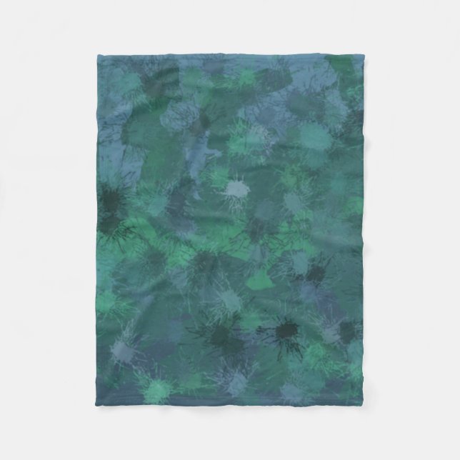 Couverture Polaire Lumière forestière (Devant)