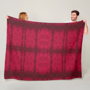 Couverture Polaire Lumière rouge 1