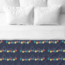 Lumières de Noël bleu foncé polaire