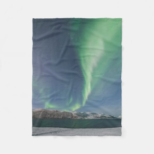 Couverture Polaire Lumières du Nord en Norvège (Devant)