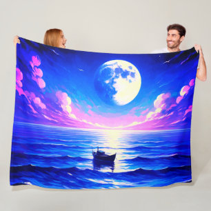 Couverture Polaire Lune