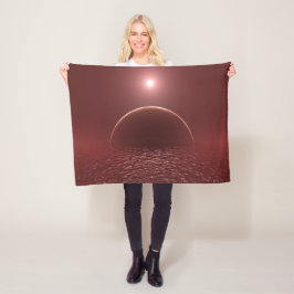 Couverture Polaire Lune océanique