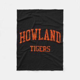 Couverture Polaire Lycée Howland Hs Warren Oh Vintage Srts 