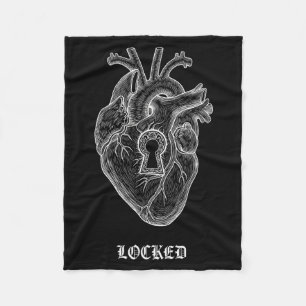 Couverture Polaire Lyriclyfe-manches longues Chemise-coeur brisé-verr