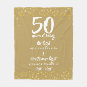Couverture Polaire M. et Mme Right Fun Golden célébrent leur 50e anni