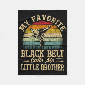 Couverture Polaire Ma Ceinture Noire Favorite M'Appelle Petit Frère A