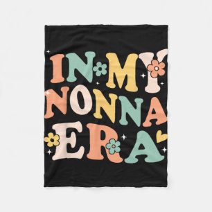 Couverture Polaire Ma Nonna était drôle Sarcasme Groovy Rétro Fêtes d