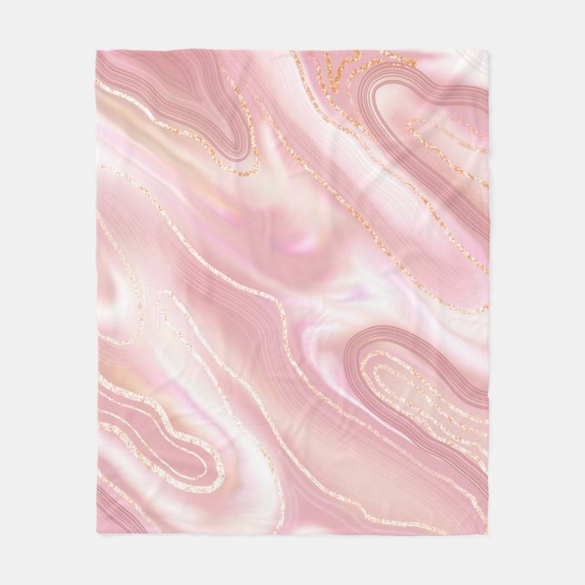 Couverture Polaire Macro de baies congelées - cerises douces, closeup (Devant)