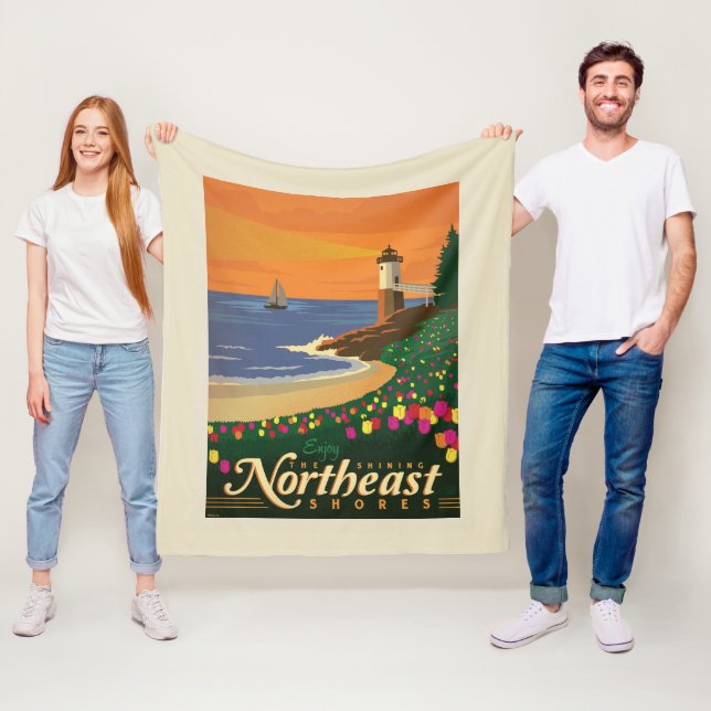 Couverture Polaire Macy's Flower Show | Nord-Est (En situation)