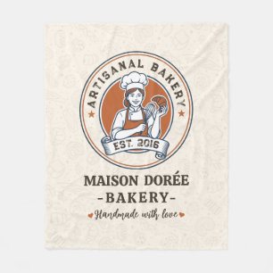 Couverture Polaire Magasin de Boulangerie Pâtissier Dessert Friandise
