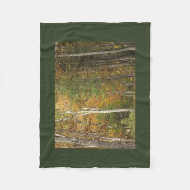 Couverture Polaire "Magie d'automne" (Devant)
