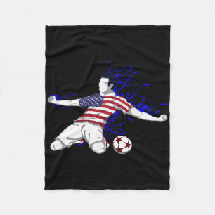 Couverture Polaire Maillot de l'équipe nationale de soccer des États-