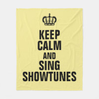 Maintenez calme et chantez Showtunes