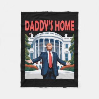 Couverture Polaire Maison Blanche de Trump Daddy