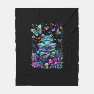 Couverture Polaire Maison esthétique grenouille Cottagecore Goblincor