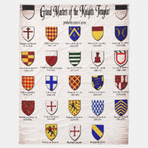 Couverture Polaire MAÎTRES GRANDS des CHEVALIERS TEMPLAR