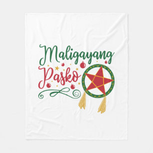 Couverture Polaire Maligayang Pasko Philippines Noël Philippines