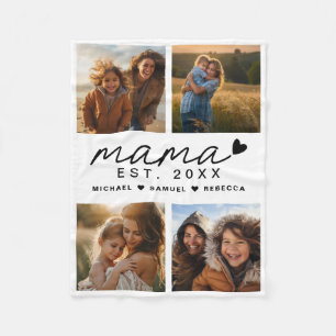 Couverture Polaire Mama mères jour 4 photos