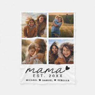 Couverture Polaire Mama mères jour 4 photos