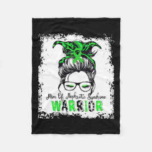 Couverture Polaire Maman Du Syndrome Néphrotique Guerrier Green Ribbo