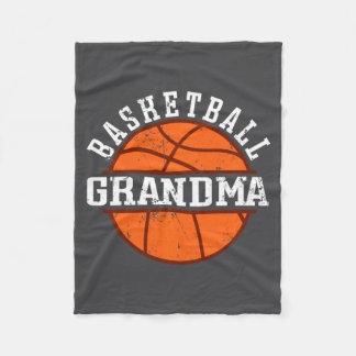 Couverture Polaire Mamie Basket Pour Cadeau De Femmes