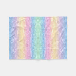 Couverture Polaire Manchette bébé Pastel