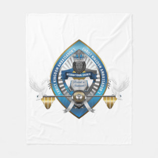 Couverture Polaire Manchette de prière de l'ambassadeur du Royaume-Un