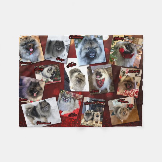 Couverture Polaire Manchette en peluche - Février (Devant (Horizontal))